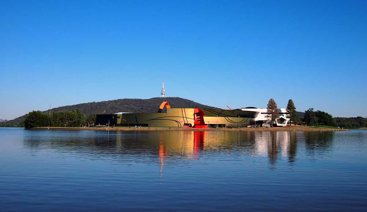 The National Museum of Australia, photographed in 2013. Wiki Commons/Nick-D.