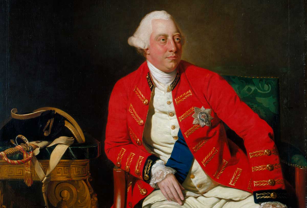 George III by Johann Zoffany, 1771 © Royal Collection Trust/Her Majesty Queen Elizabeth II/Bridgeman Images.