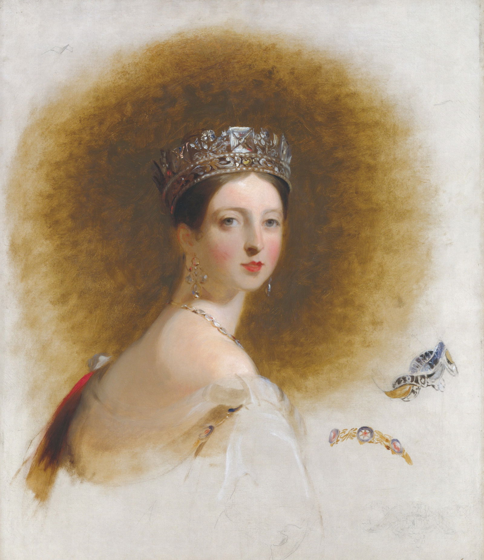 Young Queen Victoria, 1838 by Thomas Sully. Metropolitan Museum of Art, New York. Public Domain. Young Queen Victoria, 1838 by Thomas Sully. Metropolitan Museum of Art, New York. Public Domain.
