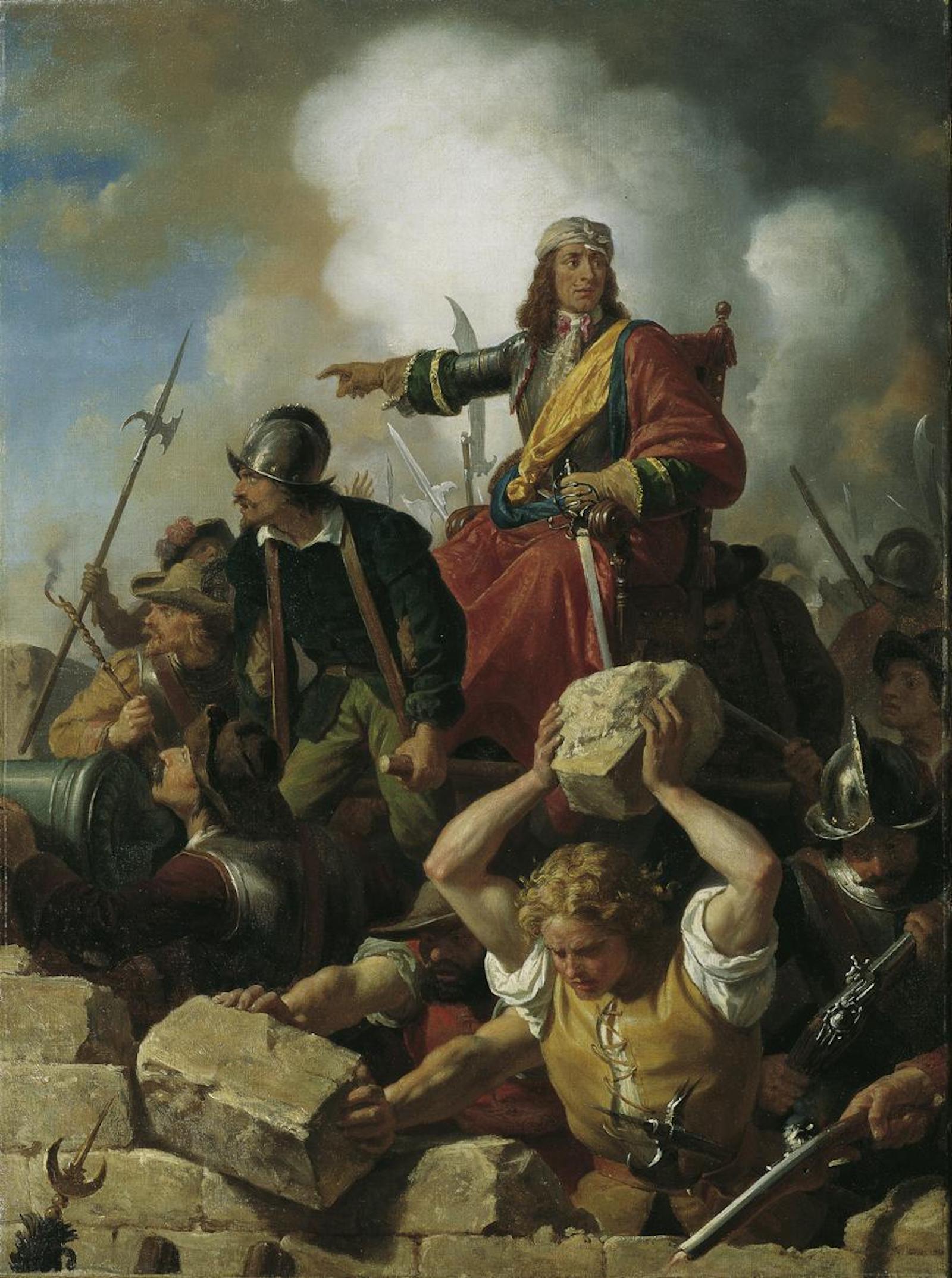 ’The defense of Vienna against the Turks in 1683‘ by Karl von Blaas, c. 1865. Österreichische Galerie Belvedere (CC BY-SA)
