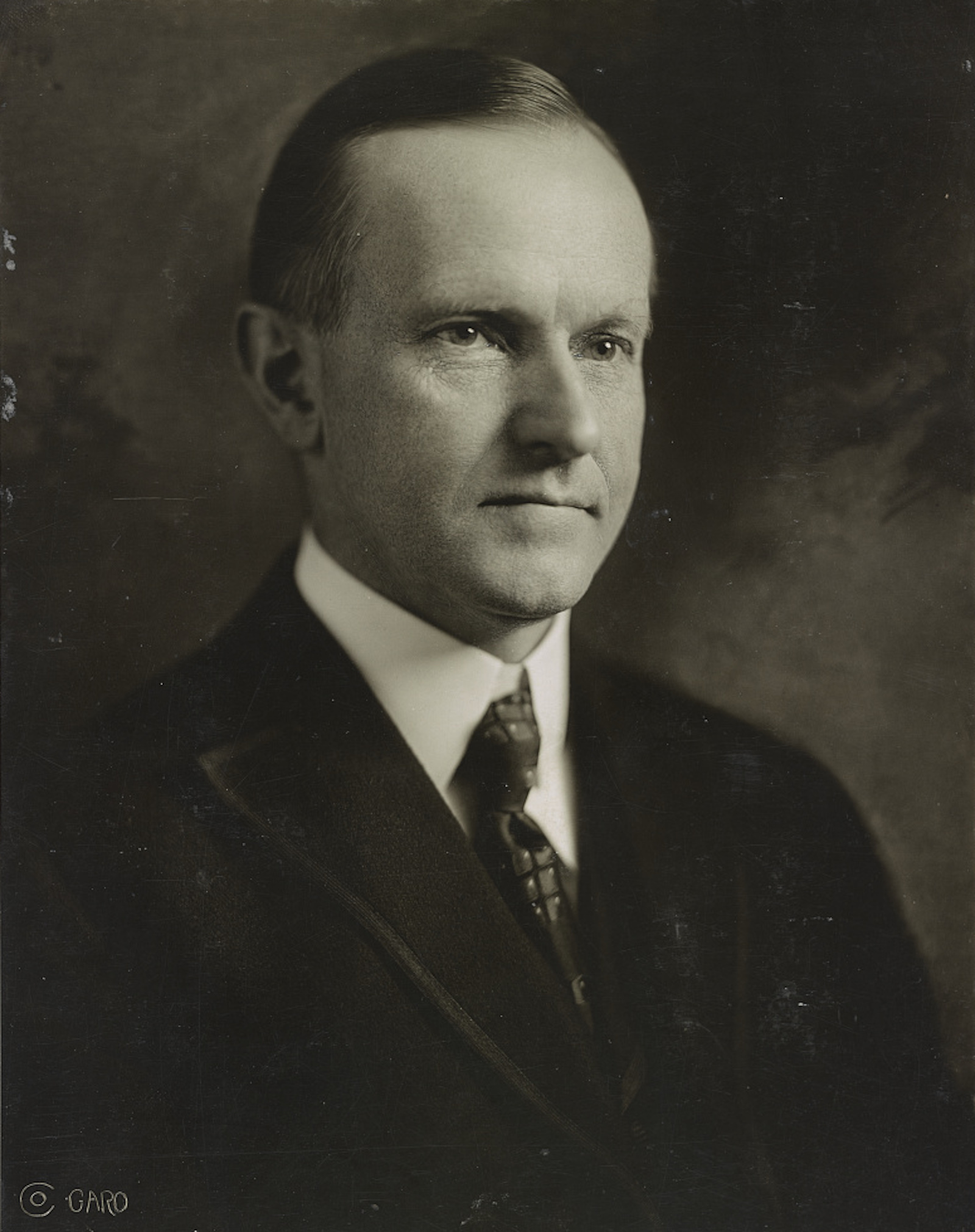 Calvin Coolidge, then governor of Massachusetts, 1920. Library of Congress. Public Domain.