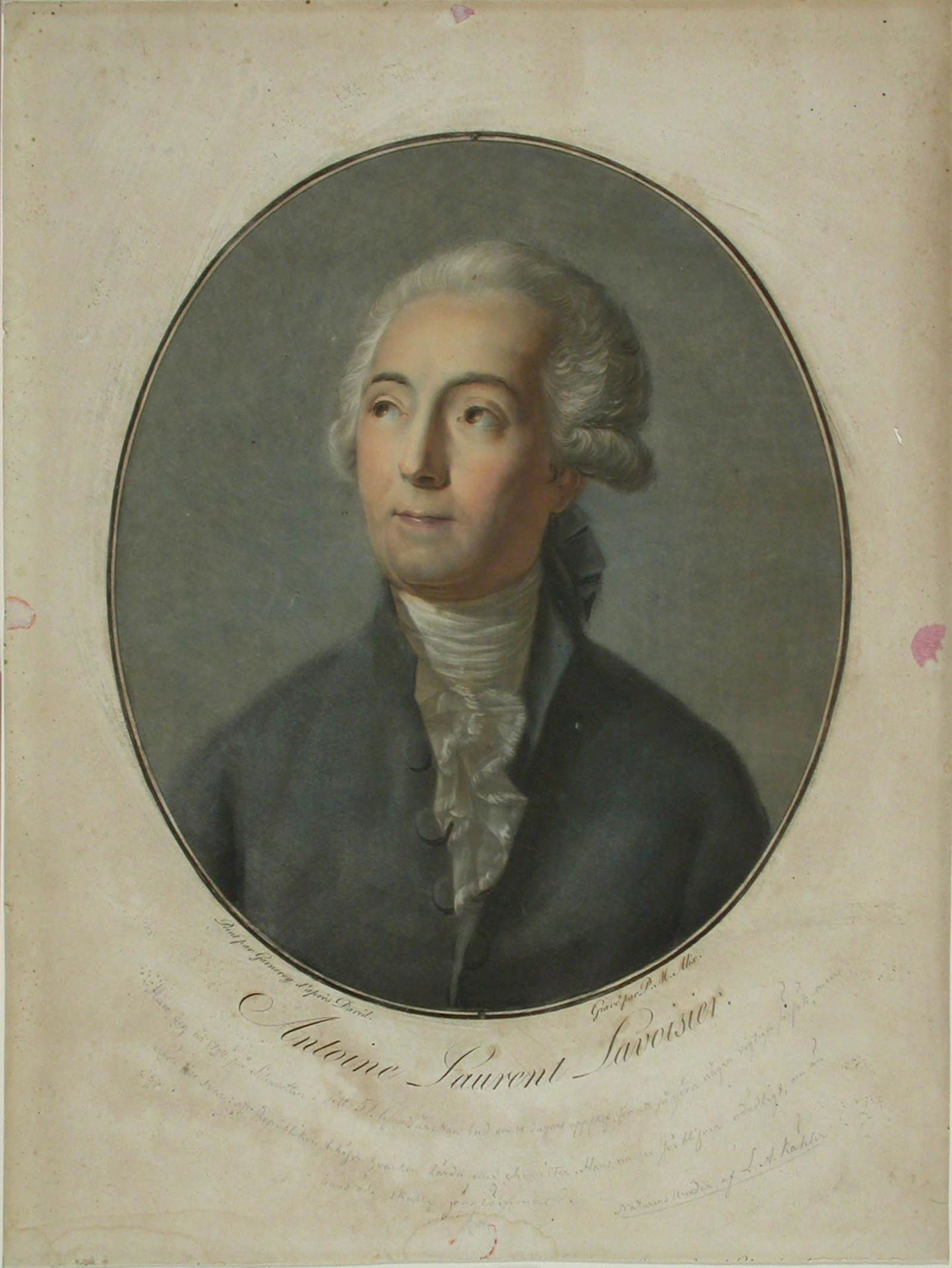 Antoine Laurent Lavoisier by Pierre Michel Alix, Finnish National Gallery (CC0).