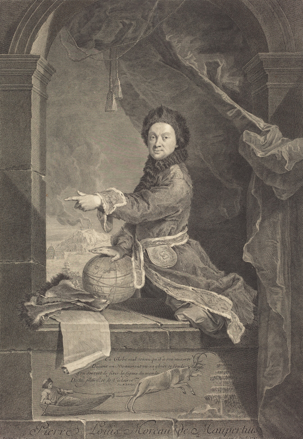 Pierre Maupertuis, by Jean Daullé, 1741. National Gallery of Art, Washington, D.C.
