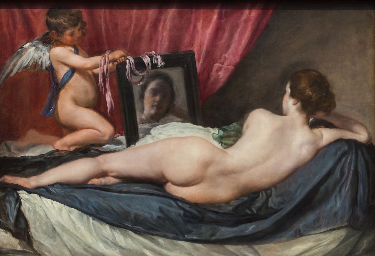 The Rokeby Venus, by Diego Velázquez, as it appears today in the National Portrait Gallery. Diego Delso/delso.photo (CC-BY-SA).