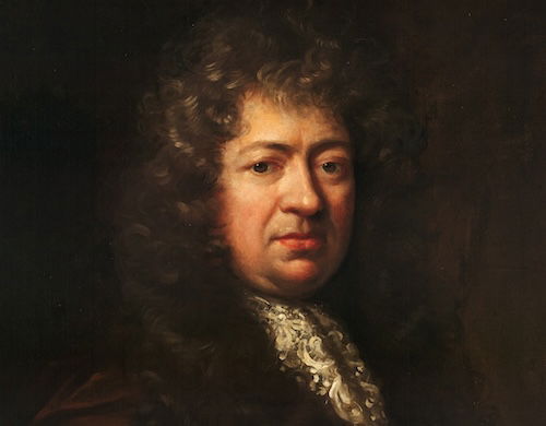 Portrait of Samuel Pepys by John Riley, late 17th century. Yale University Art Gallery. Public Domain.