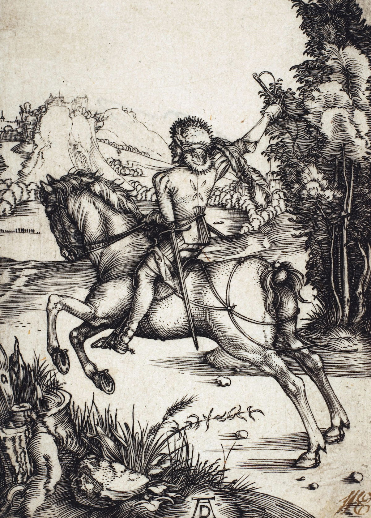 The Little Courier, by Albrecht Dürer, c.1496. Metropolitan Museum of Art. Public Domain. The Little Courier, by Albrecht Dürer, c.1496. Metropolitan Museum of Art. Public Domain.