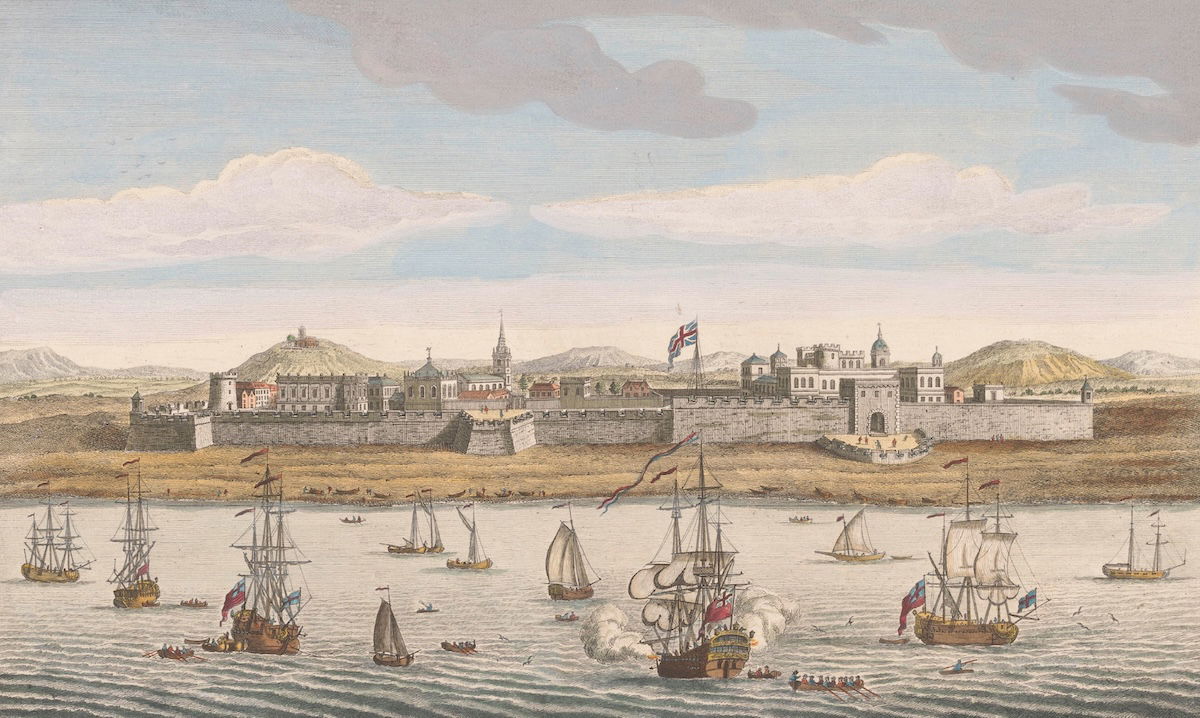 View of Fort St George at Madras, Robert Sayer, 1754. Rijksmuseum. Public Domain. View of Fort St George at Madras, Robert Sayer, 1754. Rijksmuseum. Public Domain.