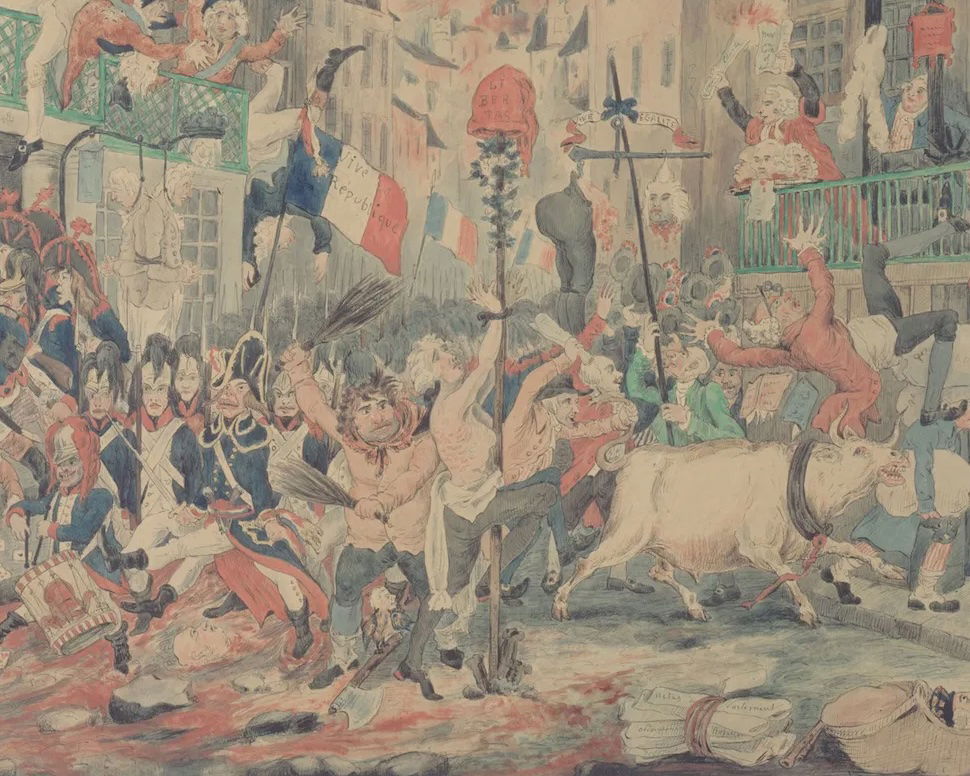 Allegory on the French Revolution, 18th century. Musée Carnavalet, Histoire de Paris. Public Domain.