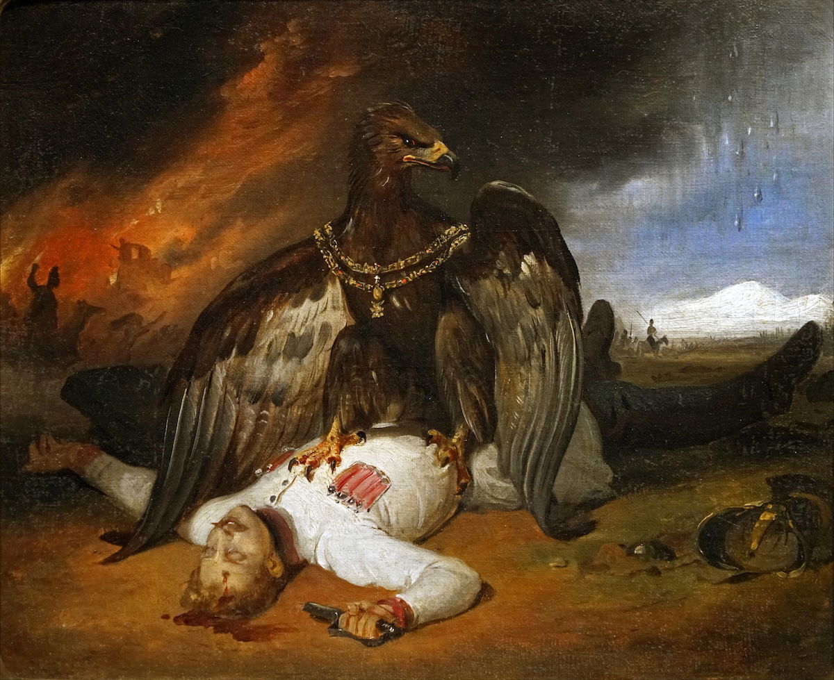The Polish Prometheus or Allegory of Vanquished Poland, by Horace Vernet, 1831. Heritage Images/TopFoto. The Polish Prometheus or Allegory of Vanquished Poland, by Horace Vernet, 1831. Heritage Images/TopFoto.