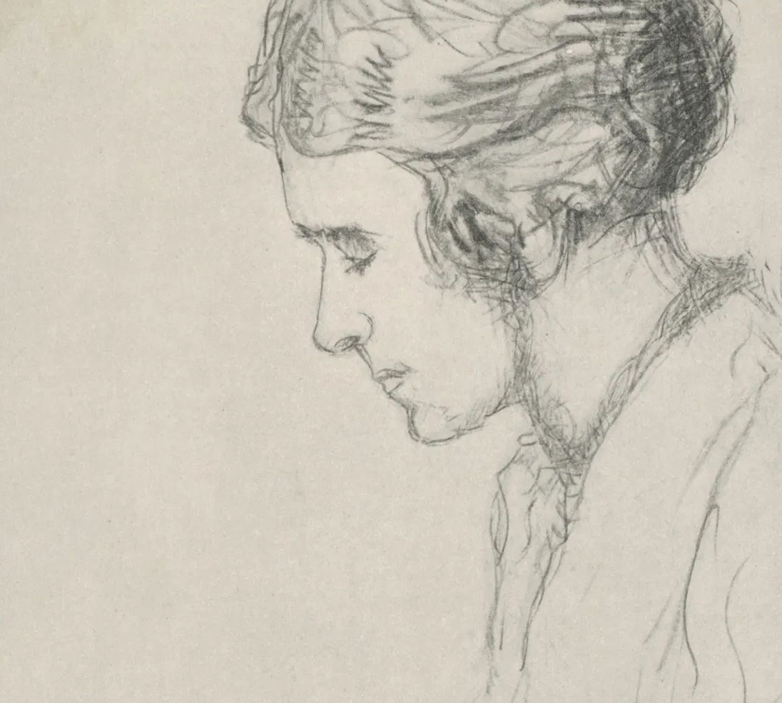 Portrait of Evelyn Underhill, sketch by Howard Smith, 1932. Mary Evans Picture Library.