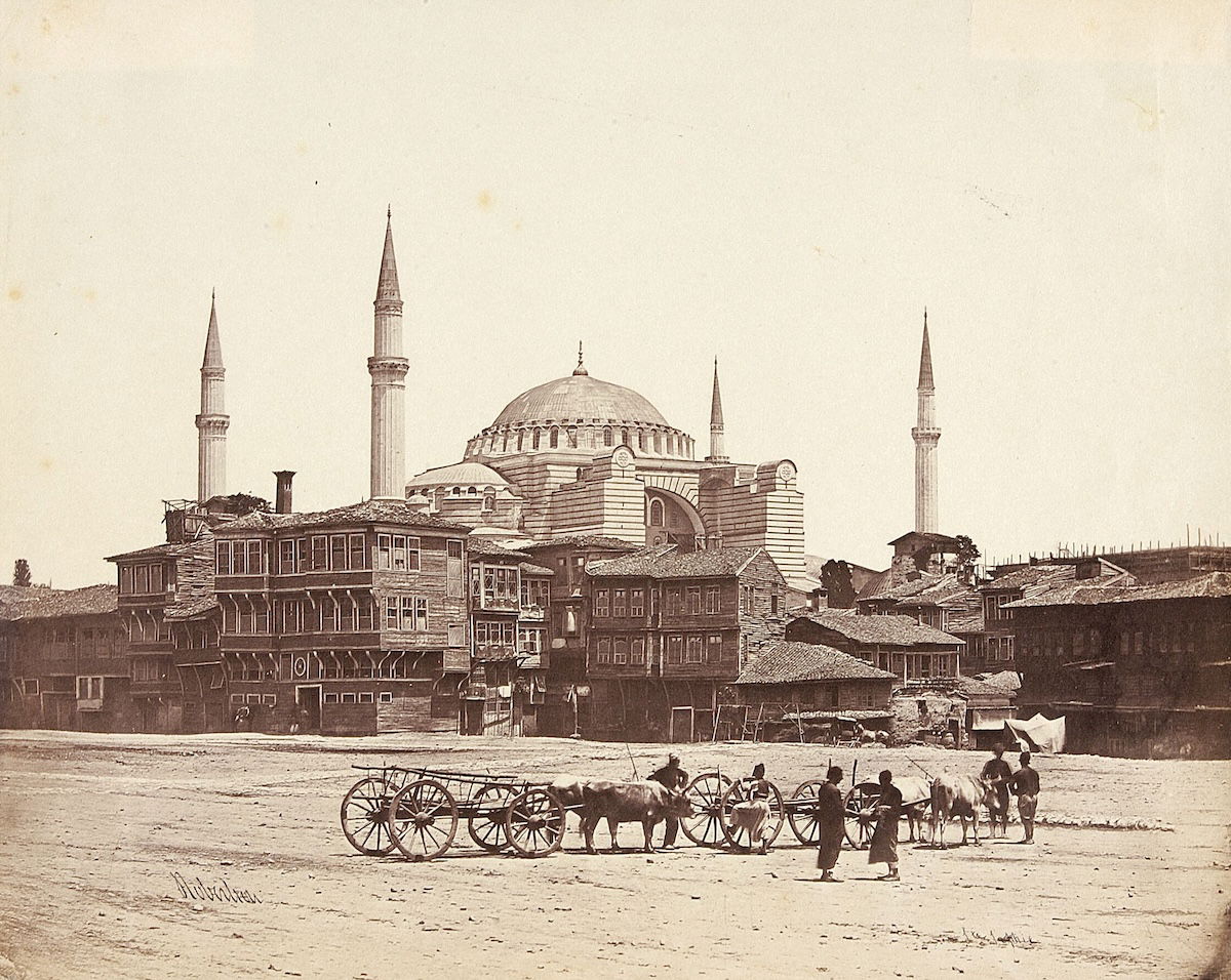 Hagia Sophia, James Robertson, c.1853-6. Cyfrowe Muzeum Narodowe w Warszawie. Public Domain.