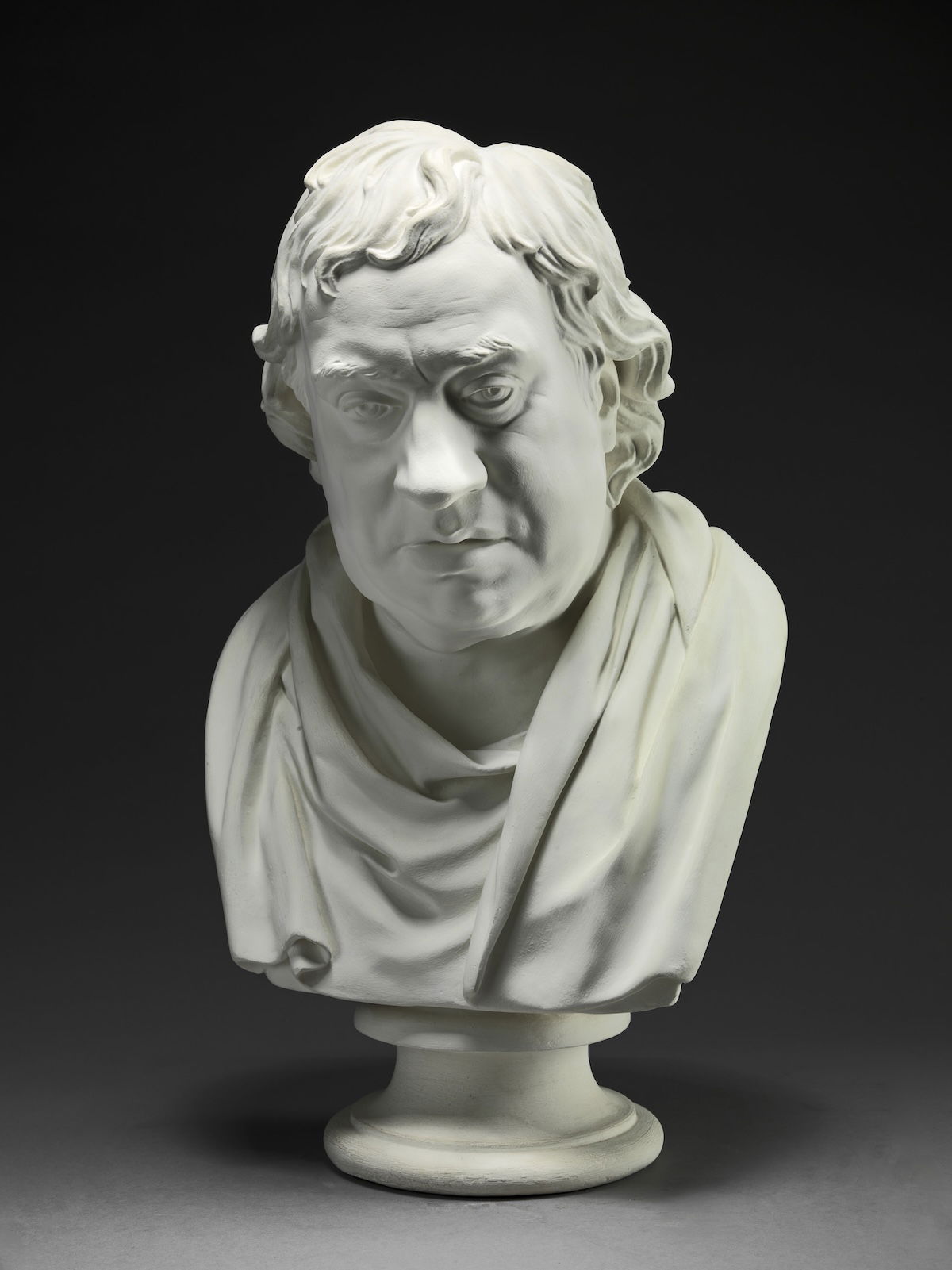 Bust of Samuel Johnson, Joseph Nollekens, 1777. Yale Center for British Art, Paul Mellon Fund. Public Domain.