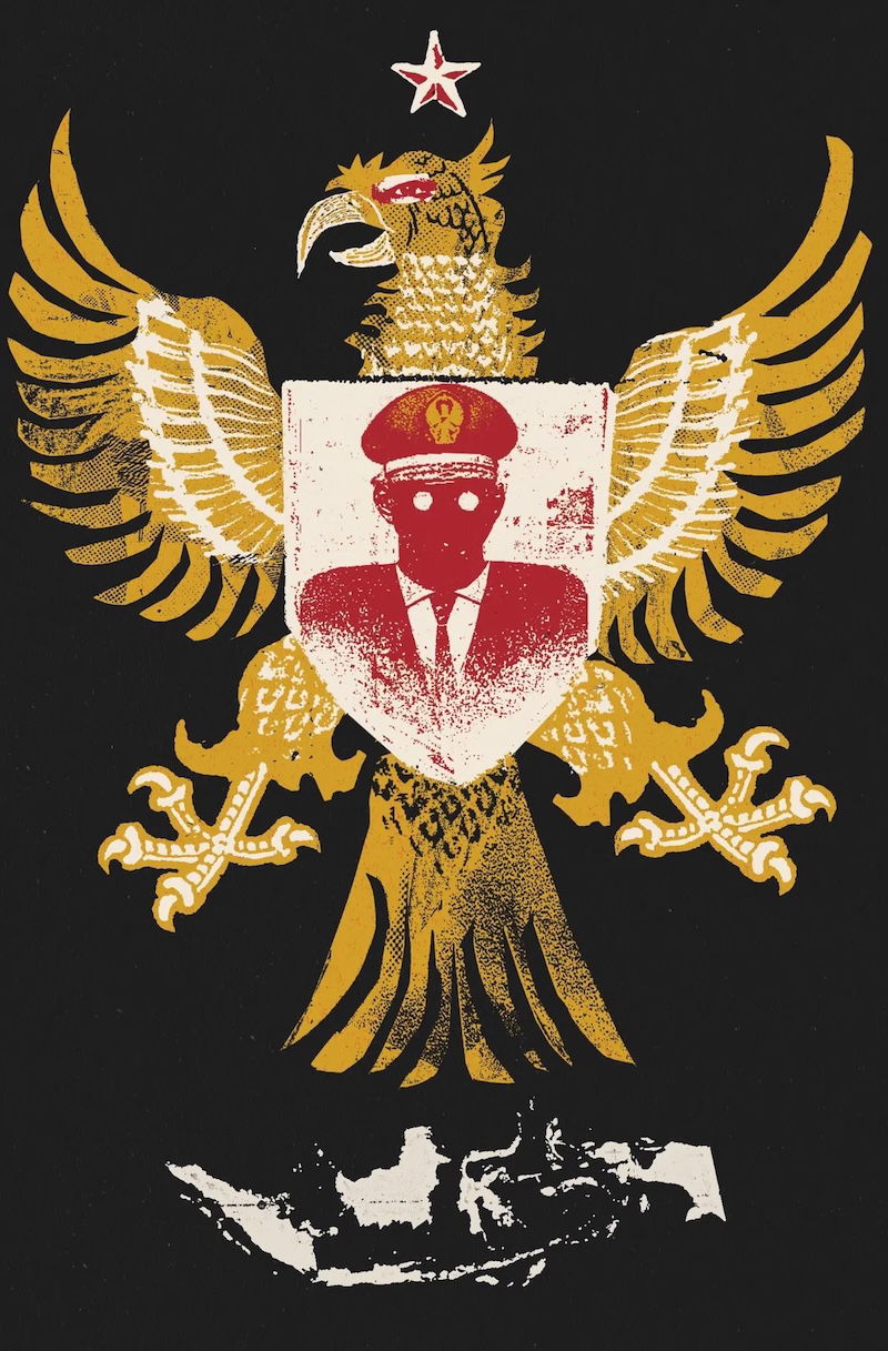 Suharto illustration © Ben Jones/Heart Agency.