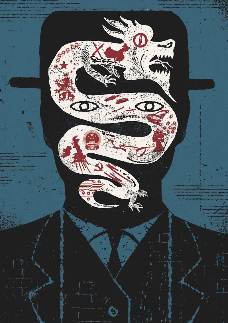 Chinese embassy illustration © Ben Jones/Heart Agency.