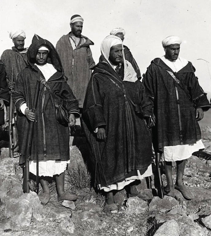 Rifi soldiers, 1922. Agence Rol/Bibliotheque nationale de France.