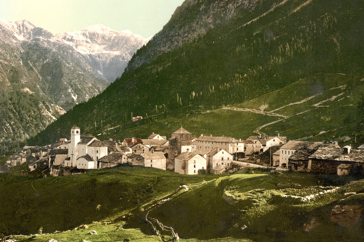 Valais, Switzerland, c.1900.