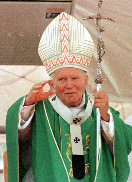 John Paul II in Brazil in 1997