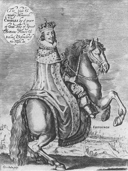Charles I in the year of his Scottish Coronation, 1633