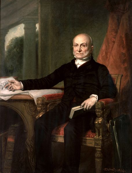 John Quincy Adams painted by George Peter Alexander Healy
