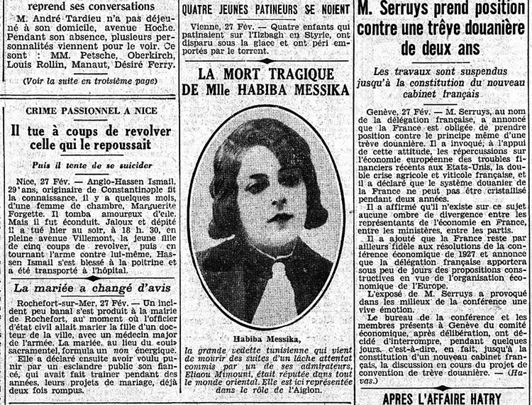 Le Petit Journal, 28 February 1930.