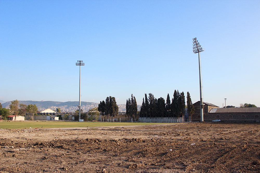 Alsancak Stadium, October 2015. Photo: Patrick Keddie