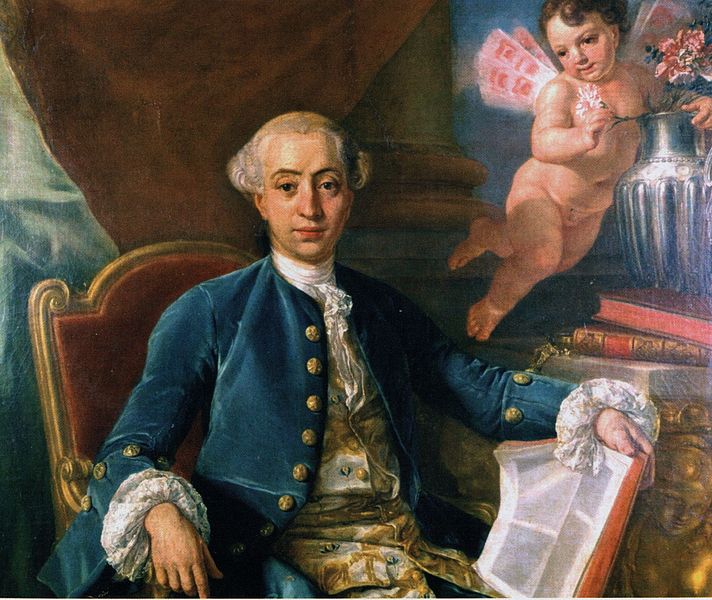 Giacomo Casanova, by Raffaello Menges