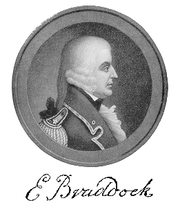 General Edward Braddock (note: no image of Braddock prior to his death is known to exist) General Edward Braddock (note: no image of Braddock prior to his death is known to exist)