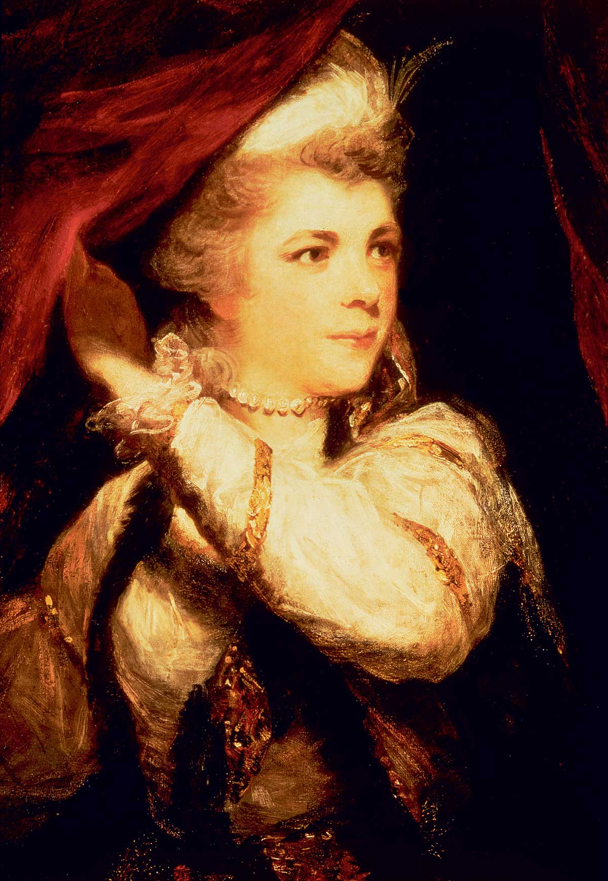 Frances Abington as Roxalana, by Joshua Reynolds, c.1782 © Bridgeman Images.