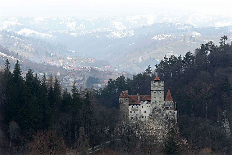 Bran Castle, March 2013.