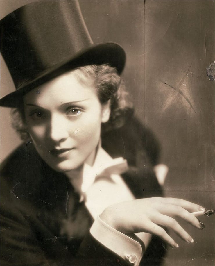 Marlene Dietrich in 'Morocco', 1930.