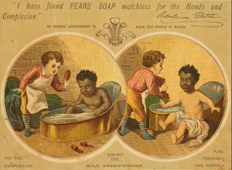Later advertisement for Pears soap dating from 1884 