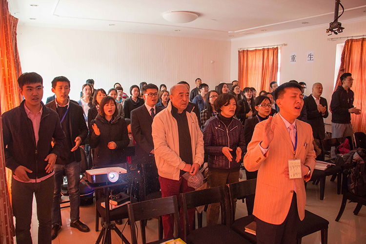 A house church in Shunyi, Beijing, April 2015.