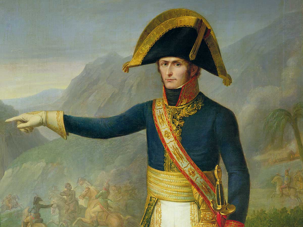 General Charles Leclerc (detail), by François-Joseph Kinson, late-18th century © Bridgeman Images.
