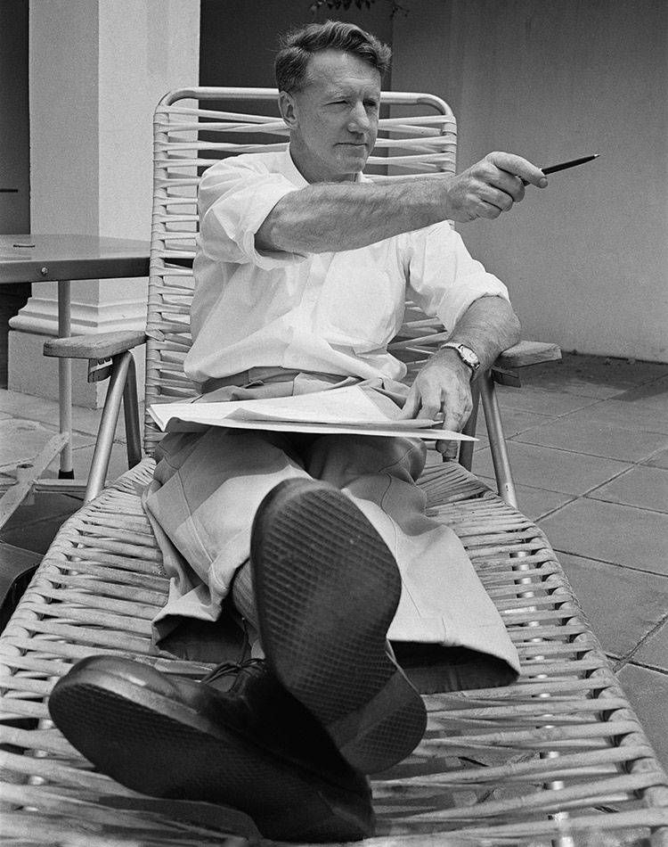 Ian Smith at home in the Rhodesian capital, Salisbury, November 1964. Reg Lancaster / Getty Images