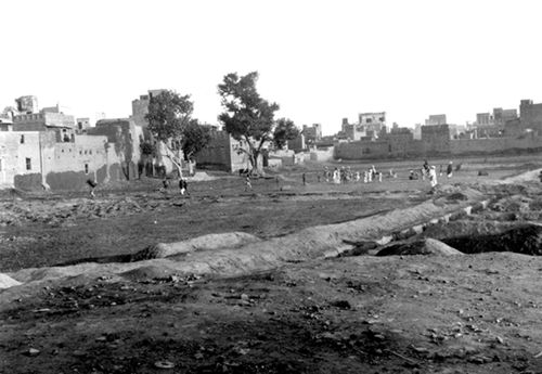 The Jallianwalla Bagh in 1919, months after the massacre.