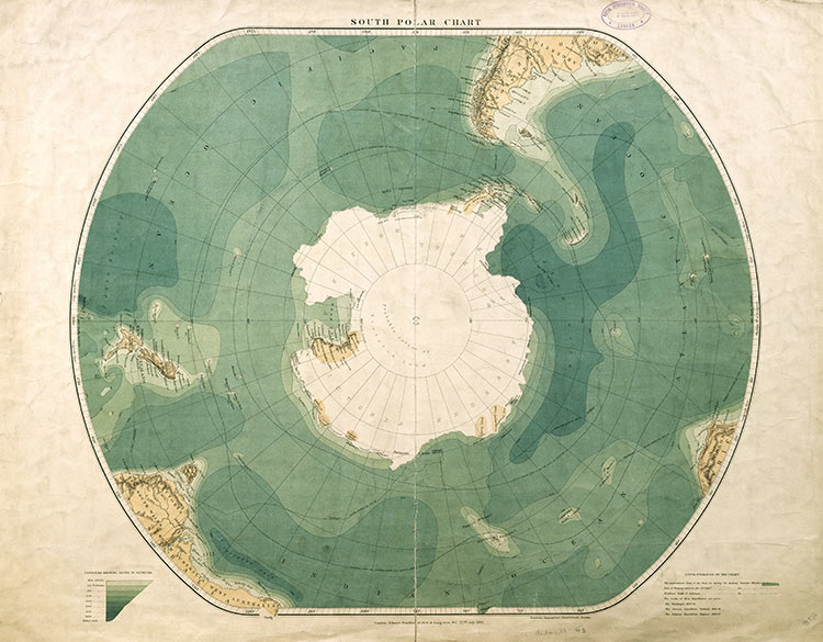South Polar Chart, 1901.