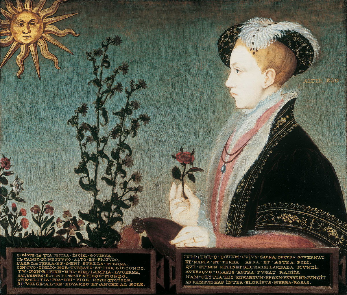 Edward VI, by Guillaume Scrots, c.1550 © Bridgeman Images.