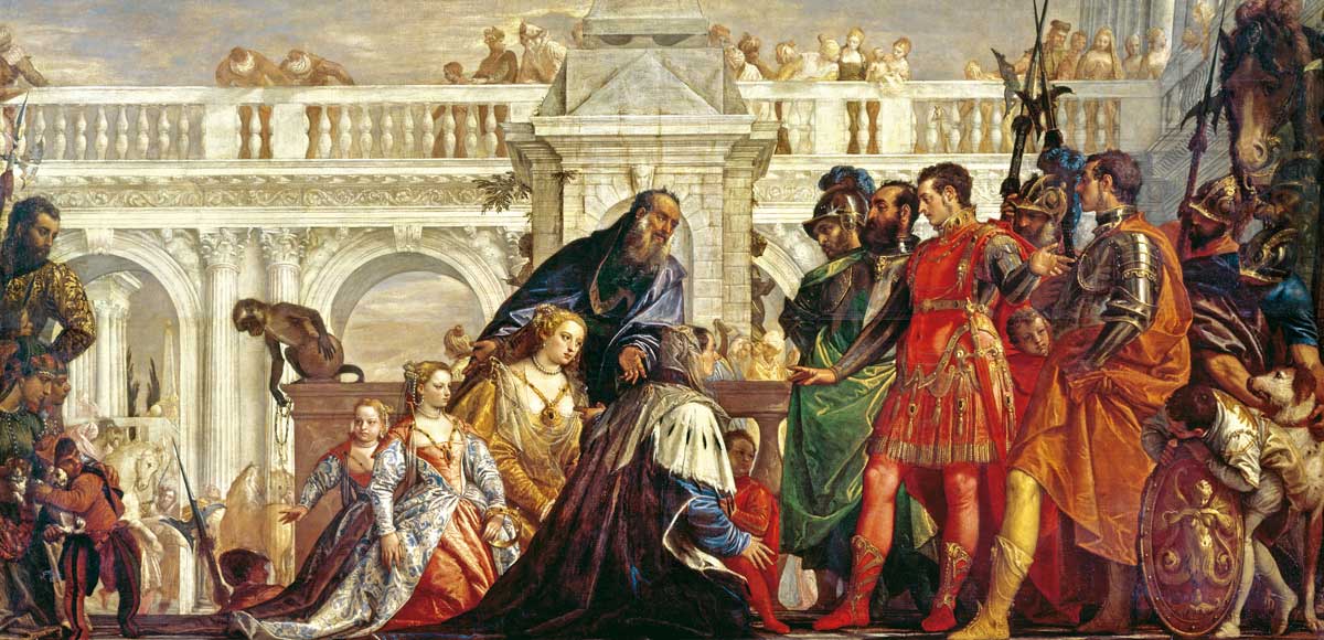 The Family of Darius before Alexander, by Paolo Veronese, c.1565-67, National Gallery, London © Bridgeman Images.