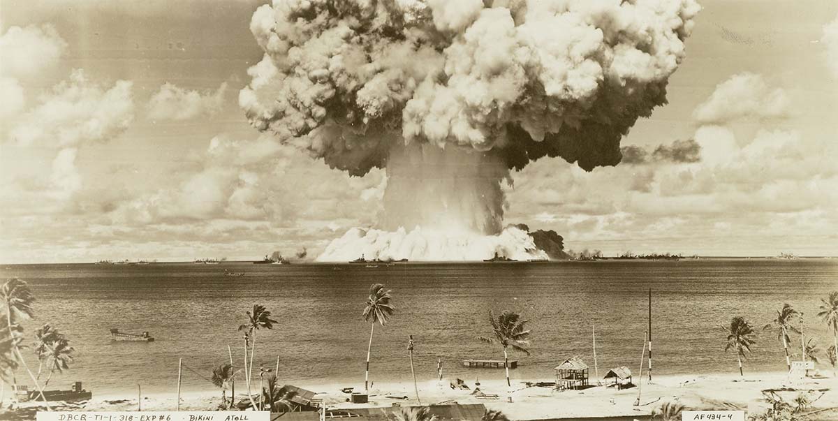 Atomic Bomb Test during Operation Crossroads, Army-Navy Task Force One, 1946. Rijksmuseum.