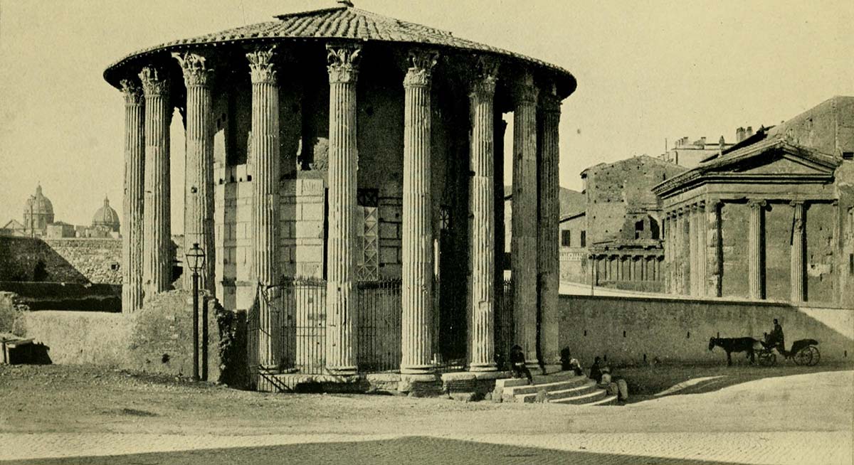 Temple of Vesta, Rome. c. 1914