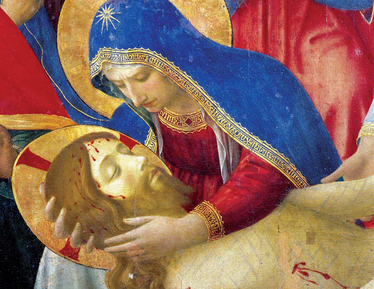 Fra Angelico’s Deposition from the Cross (detail), 1436 © Bridgeman Images.