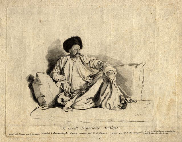 Portrait of English Turkey merchant Francis Levett