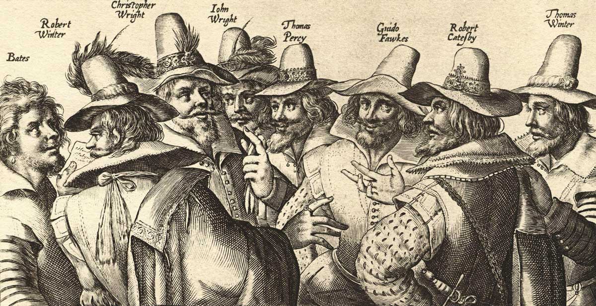 The Gunpowder Plotters, Dutch, c.1605.