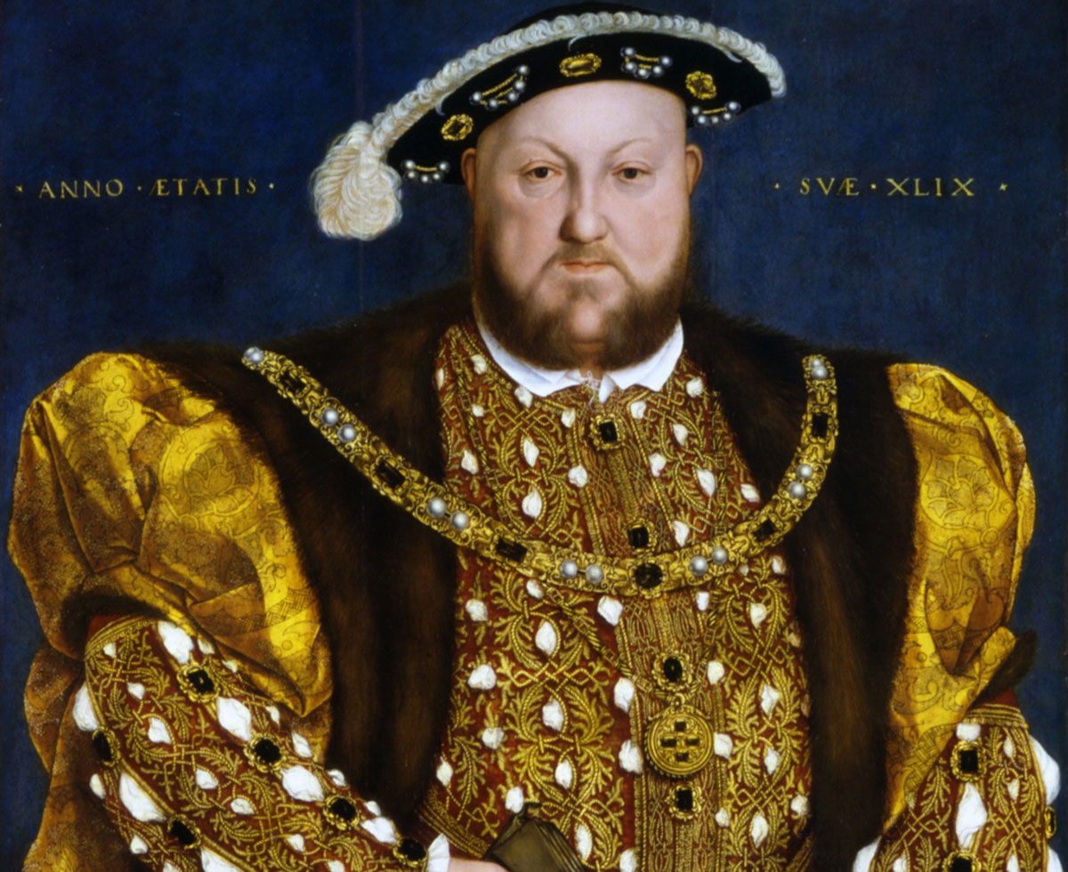 Portrait of Henry VIII, c. 1540. Galleria Nazionale d