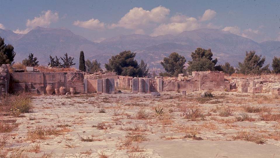 Ruins on Crete, Knossos, c.1950. Library of Congress.