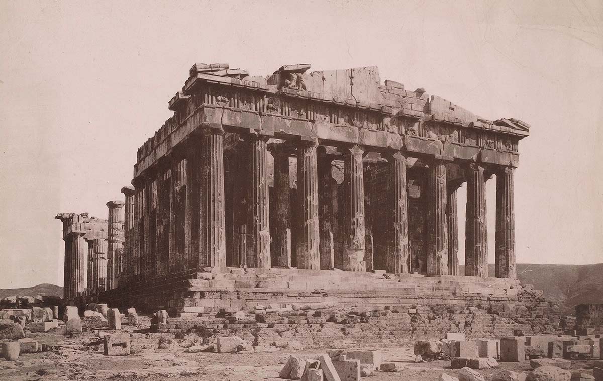 Parthenon, Athens. c. 1895 - c. 1915. Rijksmuseum.