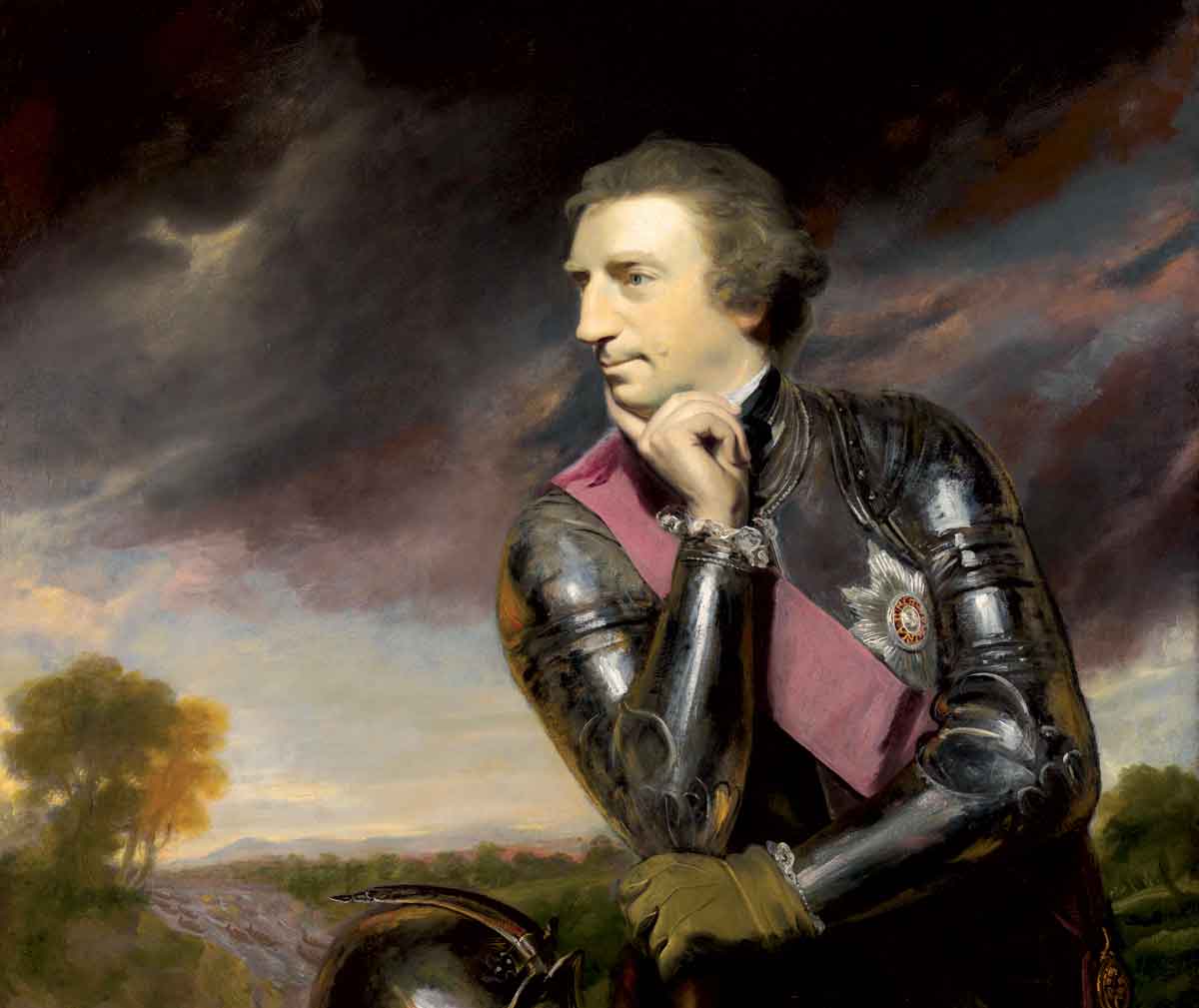  Field Marshal Sir Jeffery Amherst, by Joshua Reynolds, 1765 © Bridgeman Images.