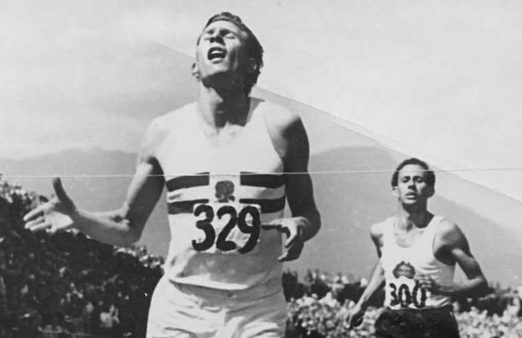 Roger Bannister, 1953.