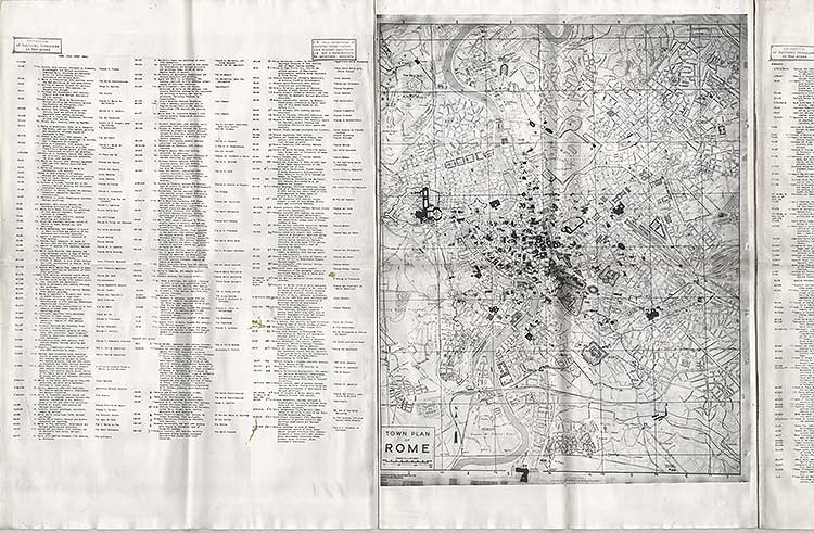 Courtesy BSR Library and Archive Special Collections, John Bryan Ward-Perkins War Damage records, Frick maps.