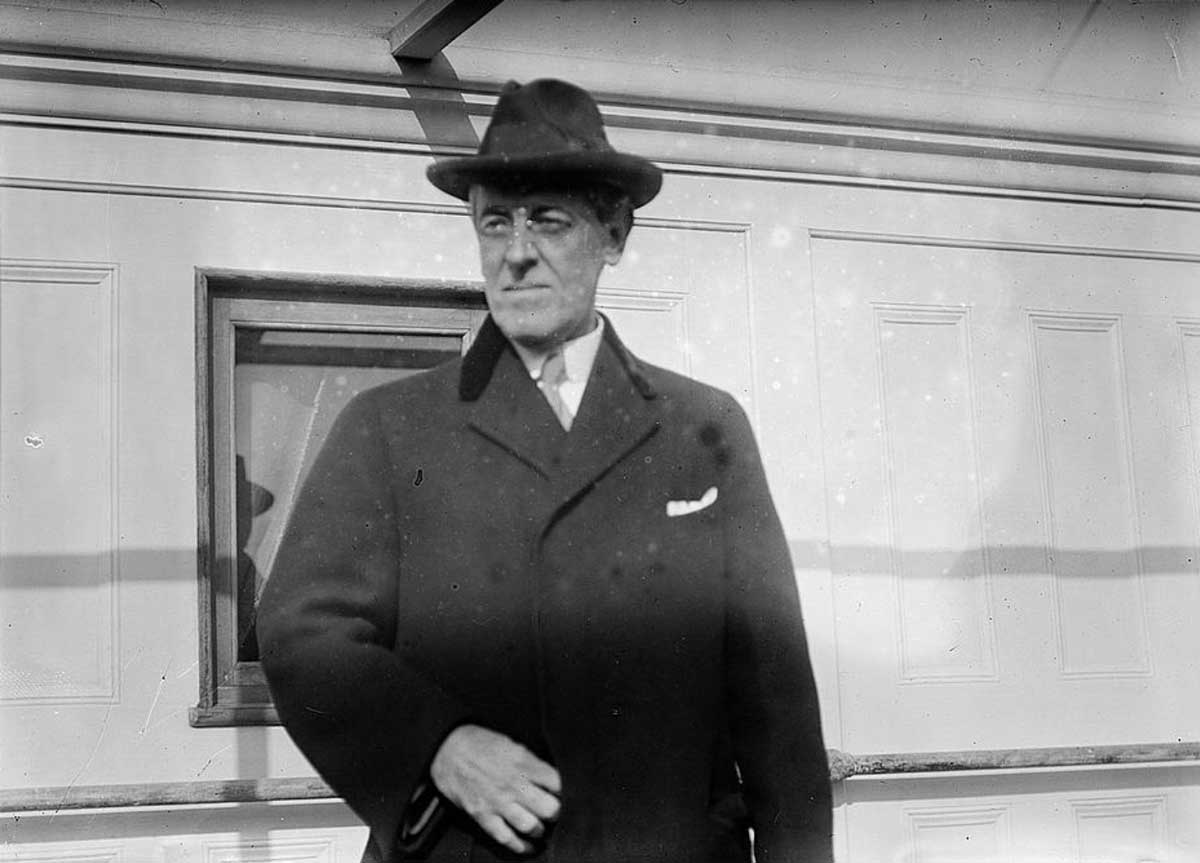 Woodrow Wilson, c.1910-1915. Library of Congress.